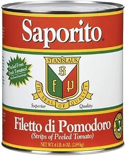 Stanislaus Saporito Tomato Fillets, #10 Pack of 6