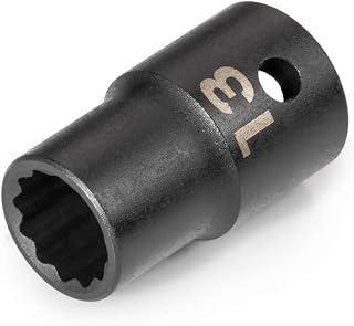 TEKTON 1/2 Inch Drive x 13 mm 12-Point Impact Socket | SID22313