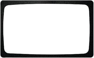 HUBERT Food Display Tile for Cold Foods, Full Size Black Melamine - 21" L x 12 3/4" W