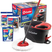 O-Cedar EW + 2 Refills W/Citrus PACS / Red / 1 Mops & Bucket Sets