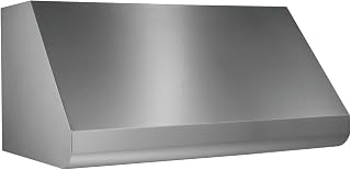 Broan-NuTone 30-inch Wall-Mount Convertible Internal Blower Range Hood with 4-Speed Exhaust Fan and Light, 650 Max Blower CFM, Stainless Steel