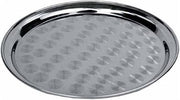 Winco 16" Round Stainless Steel Tray