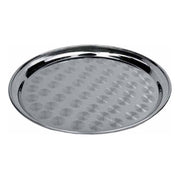 16" Round Stainless Steel Tray by Winco – 15.8", Stainless Steel, Model STRS-16