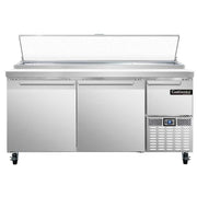 Two Section Pizza Prep Table by Continental Refrigerator – 22.0 cubic_feet, Model cpa68