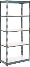 Global Industrial Extra Heavy Duty Shelving 48Wx12Dx96H 6 Shelves 1500 lbs. Cap. Per Shelf Gry