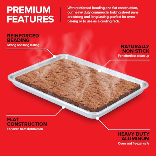 Stock Your Home Quarter Sheet / Silver / 2 Baking & Cookie Sheets