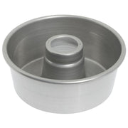 Bundy Chicago Metallic Aluminum Angel Food Cake Pan with AMERICOAT® Glaze - 7 1/2"Dia x 3 1/16"D by Chicago Metallic Bakeware – 7.5 inches, Aluminum, Multicolor, Model 46535