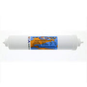 K2586 JJ 1/4" Quick Connect Inline GAC Water Filter with Scale Inhibitor by Omnipure – 1/4", Carbon, White, Model K2586-JJ