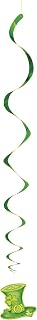 Unique Party 26" Hanging Saint Patrick's Day Stripes Decorations, 3ct