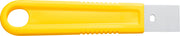 25mm Multi-Purpose Razor Scraper (SCR-S) - Stainless by OLFA – 8"L x 5"W x 2"H, Stainless Steel, Yellow, Model SCR-S / 870501 / 01003-M