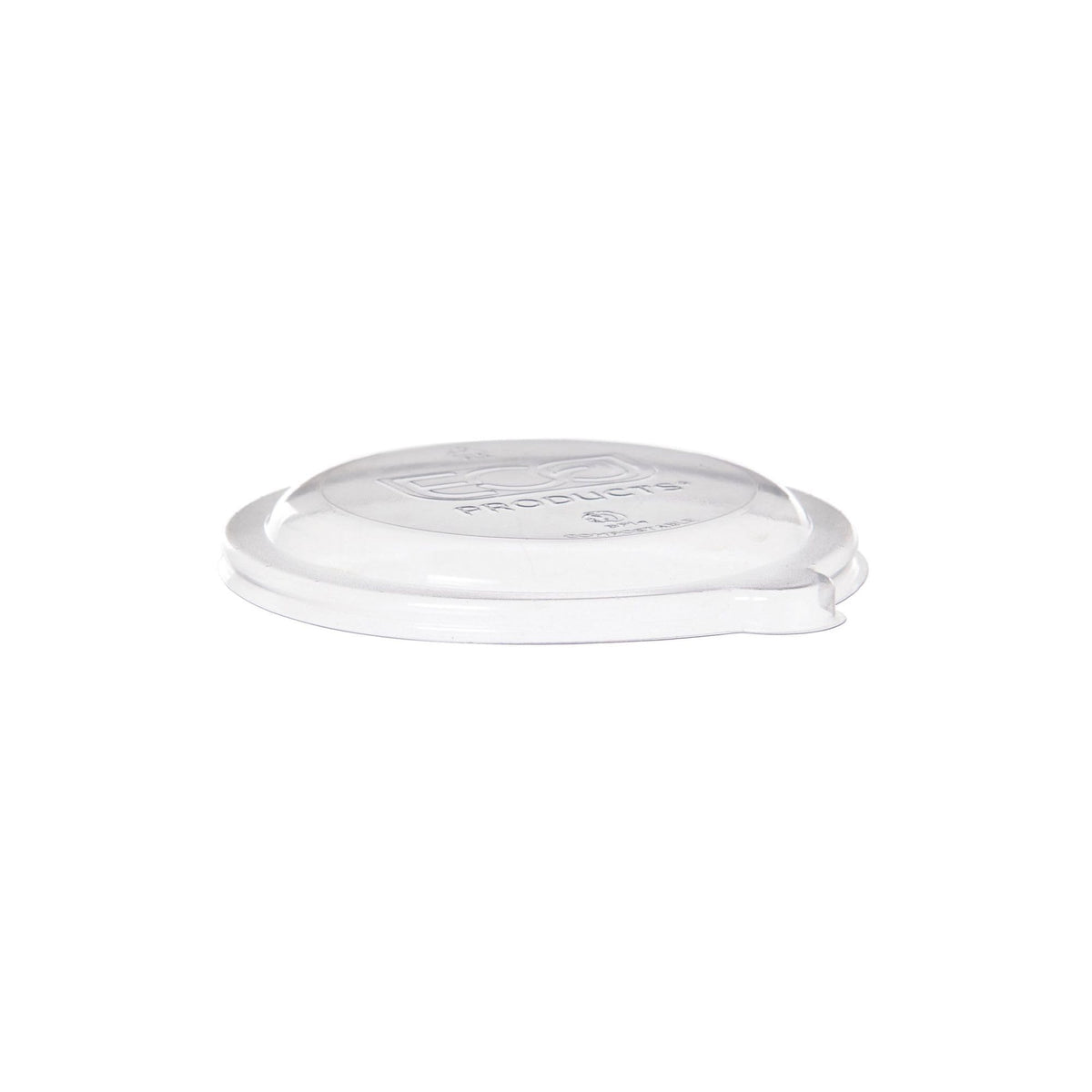 Eco-Products Compostable Flat Bowl Lids by ECO PRODUCTS – 6-8oz, 6 ounces, PLA Plastic, Clear, Pack of 600