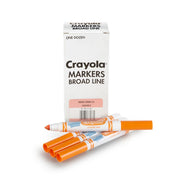 Crayola Orange / 12 Count (Pack of 1) / classic Coloring Pens & Markers