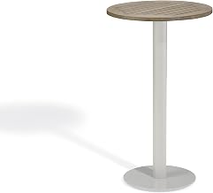 Travira 24" Round Bar Table - Tekwood Vintage