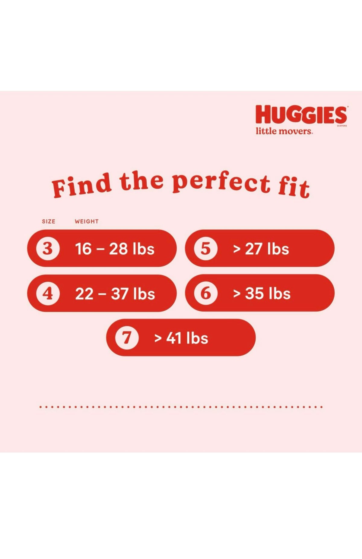 Little Movers Perfect Fitting Diapers Size by HUGGIES – 5, Cotton, White, Pack of 174
