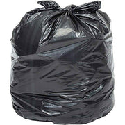 12-16 Gallon Light Duty Black Trash Bags by Global Industrial – HDPE, Black, Model NR243306K