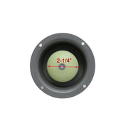 489C Narrow Recessed Inside Release Handle by Kason – Plastic, Silver, Model 10489C00600