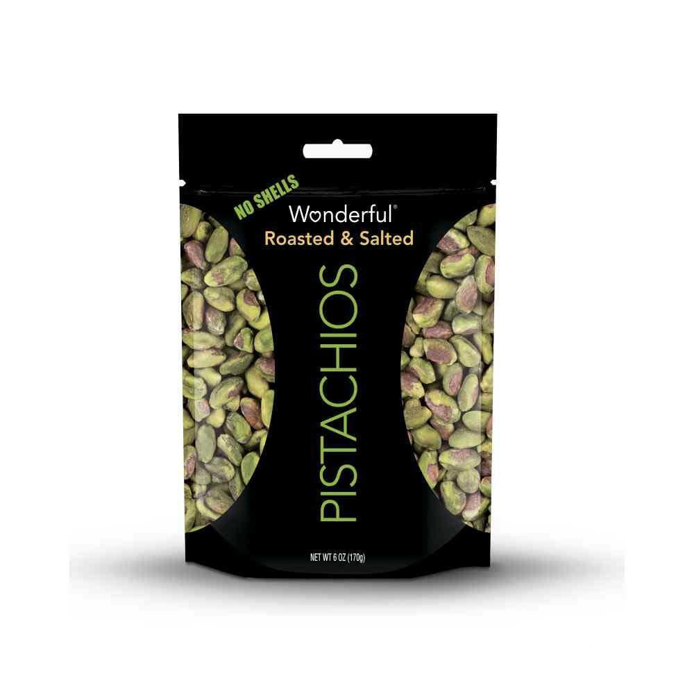 Wonderful Shelled Roasted and Salted Pistachio by Wonderful Pistachios – Pack of 6