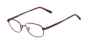 CLARK 600 (210) brown 52/19/140 MAN Eyewear Frame by Flexon – 52/19/140, Plastic, (210) Brown, Model FLEXON CLARK 600