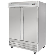 54" Two Section Reach In Freezer by MOTAK – 56.69x35.04x83.46, In Description, Check Images, Model MSD-2DF-BAL-X