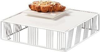 Cal-Mil 432-3-15 White Portland 12" x 3"H Square Riser