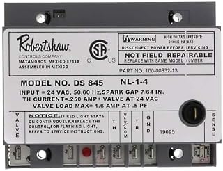 Robertshaw Direct Spark Ignition Control, no prepurge