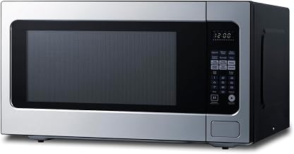 Summit Microwave Oven, Stainless Steel- SMBI27 | 2.2 cu.ft. Capacity, Countertop C1200W