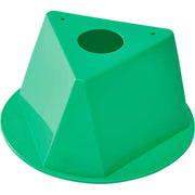 Plain Inventory Control Cone by Global Industrial – Polypropylene, Green, Pack of 5, Model Green