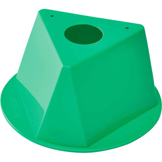 Plain Inventory Control Cone by Global Industrial – Polypropylene, Green, Pack of 5, Model Green