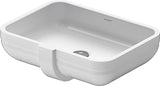Duravit Happy D.2 Undermount Bathroom Sink 0457480000 White