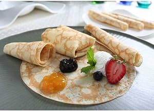 Plain Crepe, 6 inch -- 100 per case.