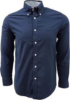 Brooks Brothers M Regular Fit All Cotton Polo Button Down (L,Midnight Blue)