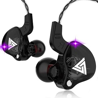 in-Ear Headphones with Dynamic Graphene Drivers, Built-in Mic, 3.5mm | Built-in Mic and 3.5mm Plug for Hi-Fidelity Sound. Use in everyday routines. For practical routines at home, work, school.