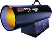 Mr. Heater Heatstar By Enerco F172425 Forced Air Variable Propane Heater with Thermostat with 20' Hose HS400FAVT, 400K