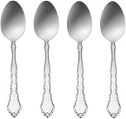 Oneida Satinique 18/8 Stainless Steel Teaspoon (Set of Four)
