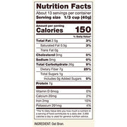 Bob's Red Mill 18 Ounce (Pack of 4) / 4 Oat Bran