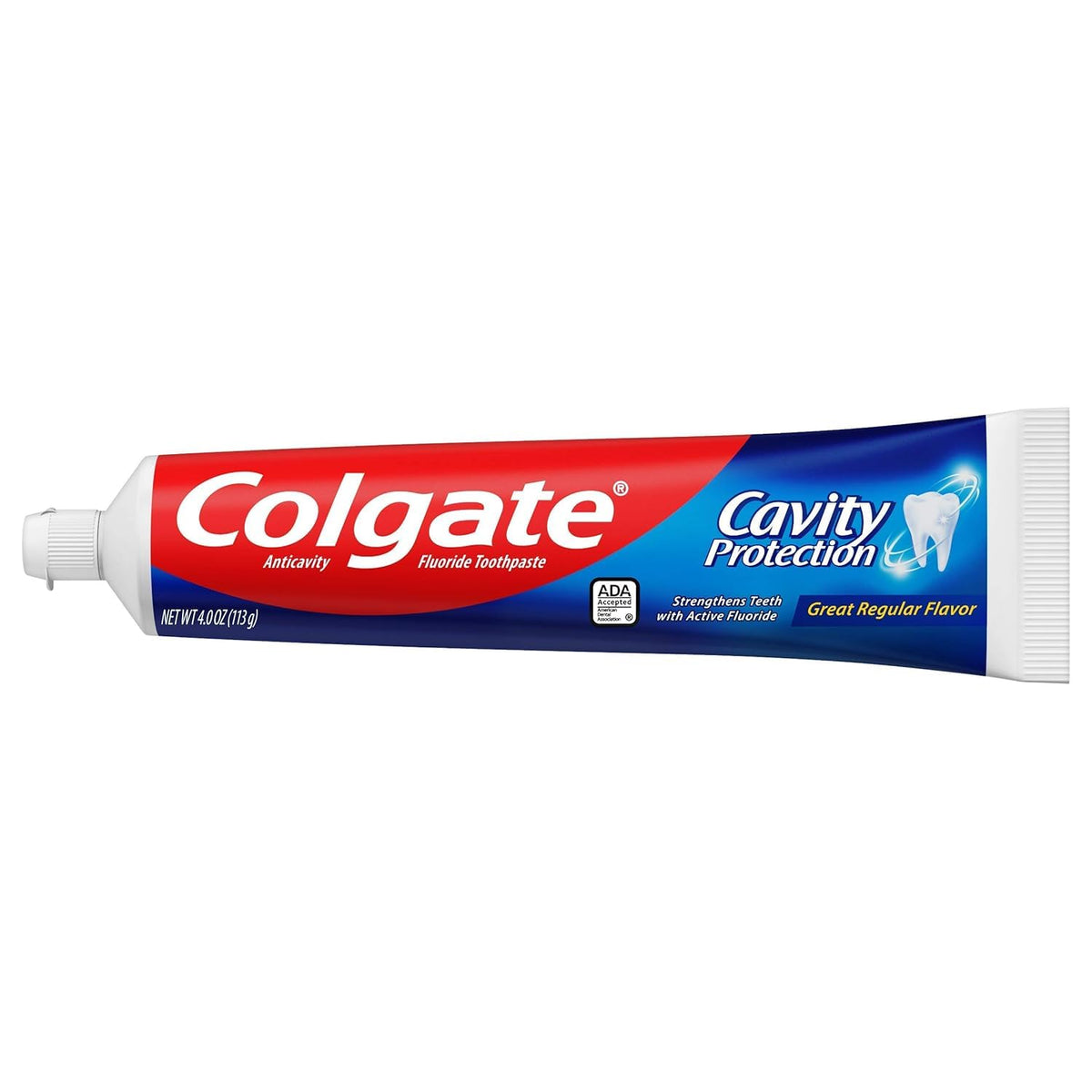 Cavity Protection Fluoride Toothpaste Regular Flavor - 8 oz by Colgate – 1.33 Fl Oz (Pack of 6), Multi, Pack of 6, Model 261221