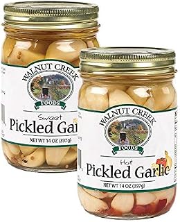 Walnut Creek Foods Hot Pickled Garlic