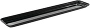 HUBERT Food Pan Made Black Acrylic- 30" L x 6" W x 1" D
