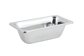 Stainless Steel 1/3 Size Food Pan by Bon Chef – 2.0 quarts, Stainless Steel, Metal, Model 5213