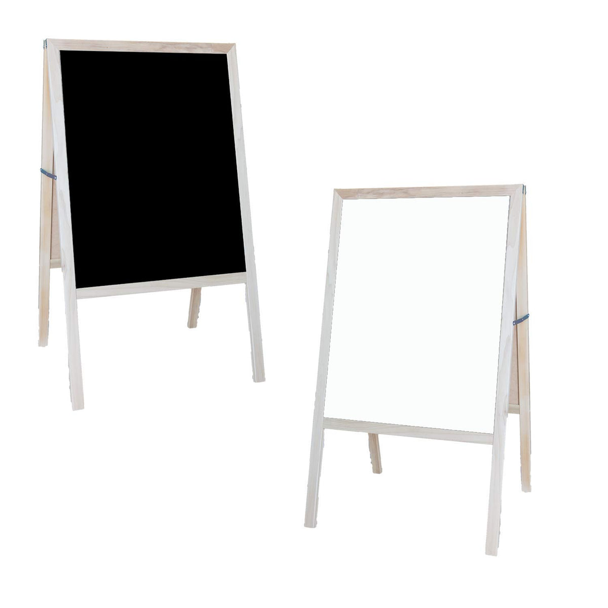 Flipside Products Natural Hardwood / 1 / White Dry Erase/Black Dry Erase Easels