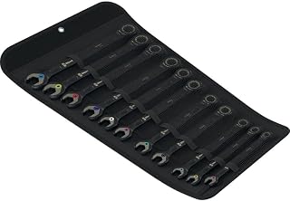 Wera Tools 6000 Joker Black Ratcheting Combination Wrenches Set, 11 Pieces