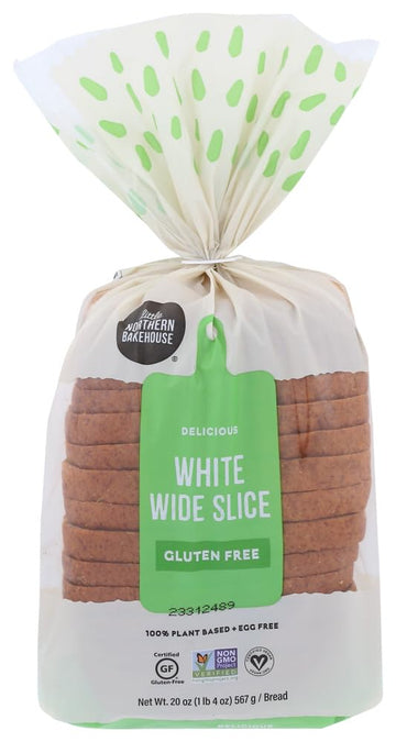 Little Northern Wide Sliced White Bread by Little Northern Bakehouse – Standard Loaf, Pack of 8