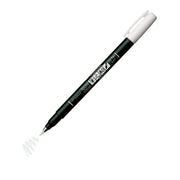 Brush Pen Fudenosuke pastel for black paper by Tombow – 1 Count (Pack of 1), paper, White, Model 4901991820737