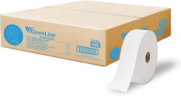 KleenLine J/T 1985 2-Ply Jumbo Roll Tissue 1000ft 12/Case, White