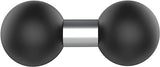 RAM MOUNTS Double Ball Adapter with C Size 1.5" Balls for Socket Arms | Connects two C Size socket arms for extended reach and additional articulation