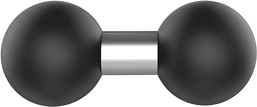 RAM MOUNTS Double Ball Adapter with C Size 1.5" Balls for Socket Arms | Connects two C Size socket arms for extended reach and additional articulation