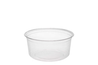 12 oz PLA Round Deli Container - 500/Case by Vegware – 12 ounces, Model CF-DC-12