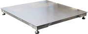 Optima Stainless Steel NTEP 48" x 48" HD Pallet Digital Scale 5,000lb x 1lb, OP-916SS-4x4-5LED