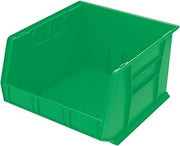 Akro-Mils 30270 AkroBins Plastic Storage Bins, 18"x16"x11", Green, 3-Pack