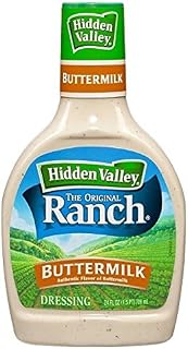 Hidden Valley The Original Ranch Dressing, Buttermilk, 24 Ounce (Pack of 6)